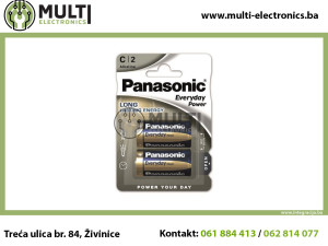 PANASONIC baterije LR14EPS2BP Alkaline Standard Power