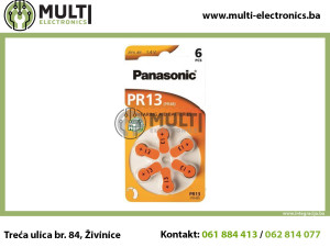 PANASONIC baterije PR13L6LB, Zinc Air