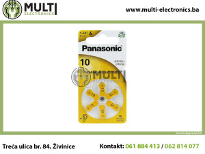 PANASONIC baterije PR2306LB, Zinc Air