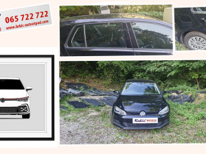 VW GOLF VII 7 DIJELOVI ZADNJE DESNO STAKLO PROZOR