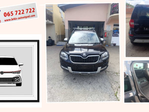 ŠKODA YETI DIJELOVI PREDNJI BRANIK KARAMBOLKA