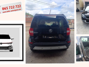 ŠKODA YETI DIJELOVI ZADNJI BRISAČ OTPAD BRKIĆ