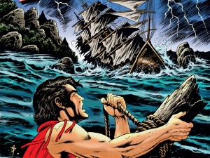 Zagor 228 - Ostrvo duhova / Veseli četvrtak