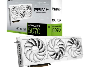 ASUS PRIME RTX 5070 12GB GDDR7 WHITE OC GeForce