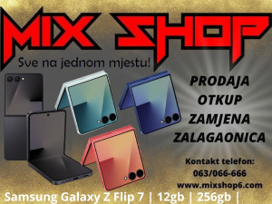 Samsung Galaxy Z FLIP 7 5G 12/256GB *Garancija*Zamjena FLIP7 12GB