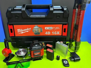 Milwaukee građevinski laser digitalni nivelir + tronožac