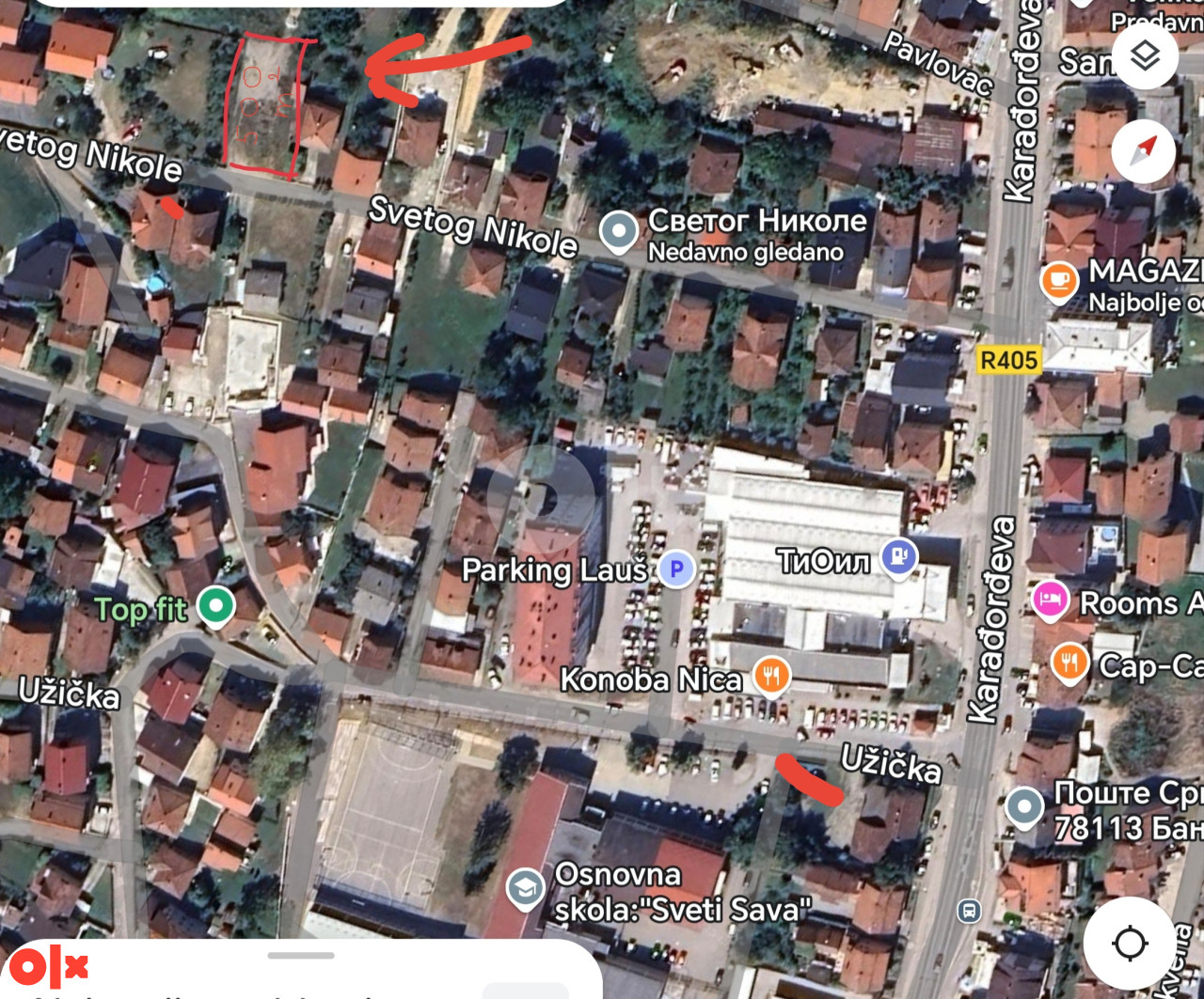 Zemljište Banja Luka Plac Laus 500m2 3