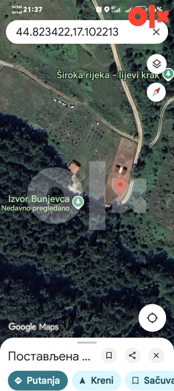 Zemljište Banja Luka plac vikendica 1000m2 4
