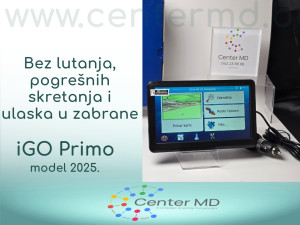 2025 iGO Primo GPS navigacija kamionski i auto 800mhz