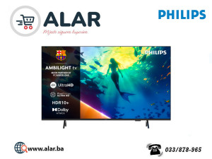 PHILIPS televizor TV SMART UHD 4K Titan OS AMBILIGHT 50PUS8010/12