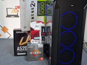 Gaming PC Racunar Ryzen 5 5600x RTX 5060 16GB 1TB NV3