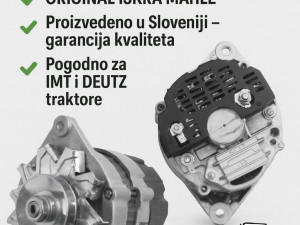 ALTERNATOR IMT / DEUTZ ISKRA-MAHLE ORIGINAL