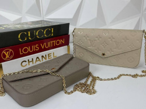 Torbica LV Felice Clutch Bicolor