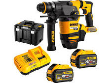 DeWALT AKU UDARNI ČEKIĆ BUŠILICA FLEXVOLT DCH333X2