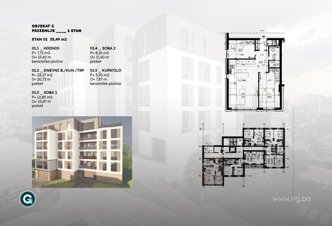 TROSOBAN STAN / BREKA HILLS RESIDENCE / PRODAJA 2
