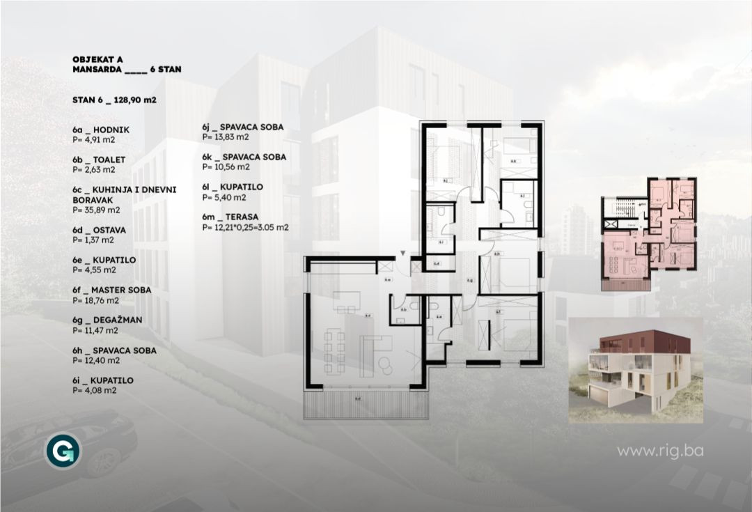 PETOSOBAN STAN / BREKA HILLS RESIDENCE / PRODAJA 14