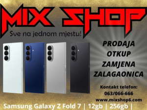 Samsung Galaxy Z FOLD 7 5G 12/256GB Garancija*Zamjena FOLD7 12GB