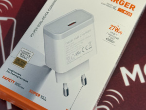 LDNIO PUNJAČ 27W KOMPLET PUNJAC LIGHTNING