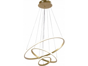 LED LUSTER VISILICA 78W DIMABILNI SA DALJINSKIM 3 BOJE