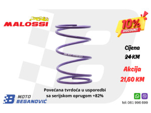 MALOSSI ljubičasta centralna opruga +82%