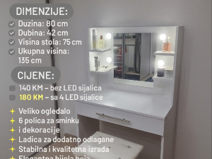 Sto za šminkanje NOVO