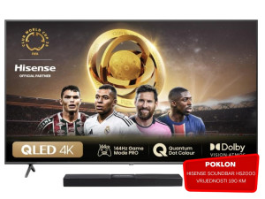HISENSE 55E7NQ PRO 55" QLED Smart TV + HISENSE soundbar HS2000