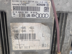 Audi A6 A7 4G 3.0TDI MOTORNA ELEKTRONIKA 4G0907311E