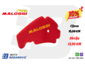 MALOSSI filter zraka RED SPONGE Gilera Piaggio
