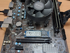 MSI B450M-A PRO MAX + Ryzen 5 Pro 3400G + 16GB DDR4 3200