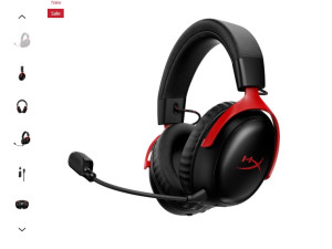 HyperX Cloud III S Wireless & Bluetooth Black & Red