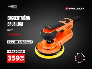 Ekscentrična brusilica 350 W NEO 04-721