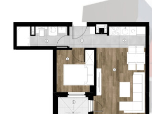 Manji stanovi u Boriku od 34m2 do 50m2