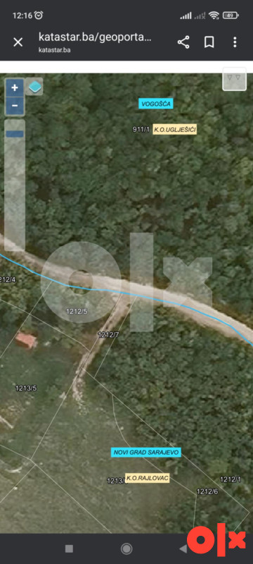 Plac - Golo Brdo - Žuč - 300m od spomen kompleksa "Krila Slobode" 3