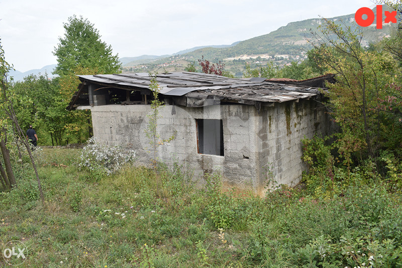Zemljište sa vikend objektom u Raspotočju - ZENICA