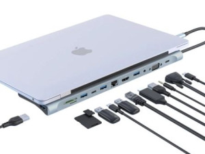 XO HUB010 USB Type-C Multi-hub 12in1