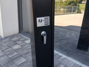 ORMAR SEF ZA ORUZJE 3 PUSKE 125X25X25 6 SIGURNOSNI ZAKLJUCAVANJA