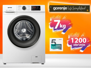 VES MASINA GORENJE, 7KG, 1200 OBRTAJA, 5 GODINA GARANCIJA