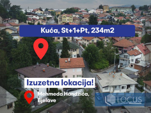 LOCUS: Kuća na izuzetnoj lokaciji, Bjelave, Centar