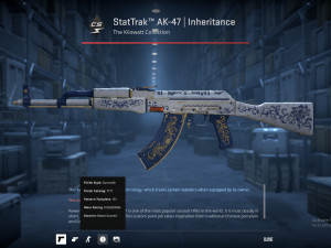 cs2 csgo skin skinovi Stattrak ak 47 inheritance