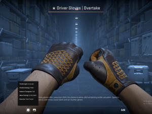 cs2 csgo skin skinovi gloves overtake