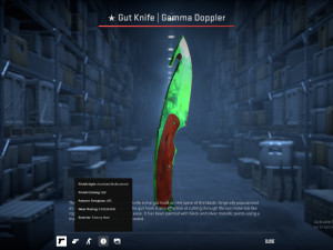 cs2 csgo skin skinovi gut knife gamma doppler emerald