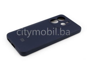 Silikonska maska Xiaomi Note 14 4G ORIGINAL dark blue