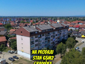 Na prodaju stan 65m2 Gradiška