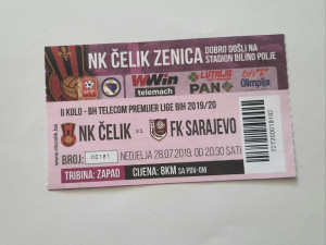 Stare ulaznice NK ČELIK