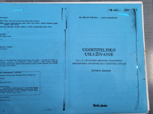 Ugostiteljsko usluživanje - Milan Šakota - Ante Rončević