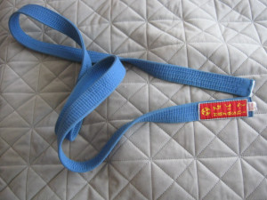 Karate pojas plavi 300 cm