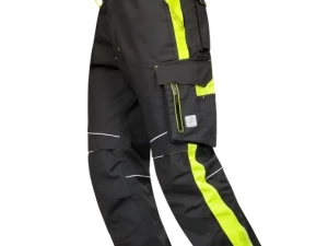 Radne hlače Zimske crno-žute - NEON H6471