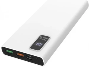 PLATINET PMPB10WQC726W Powerbank QC 2xUSB Led 10000mAh