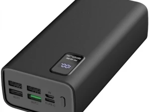 PLATINET PMPB30WQC728B Powerbank 2xUSB 30000mAh Led bla