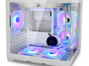 Gaming Kućište CS004 White + 7 X ARGB FAN INCLUDED
